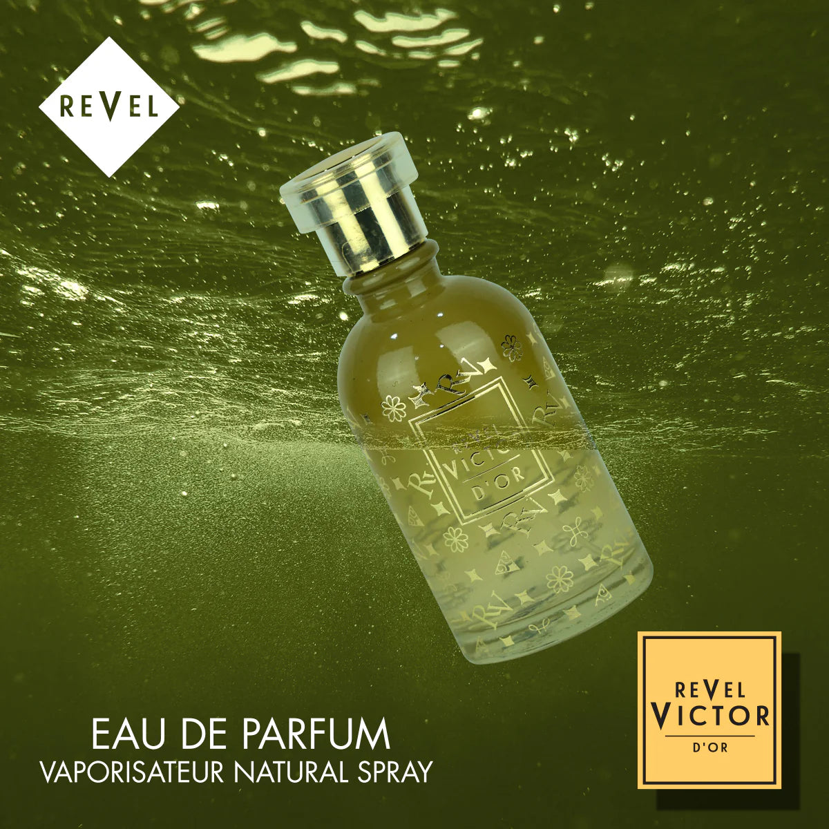 VICTOR D'OR EAU DE PARFUM +2GIFTS - UNISEX - REVEL VICTOR