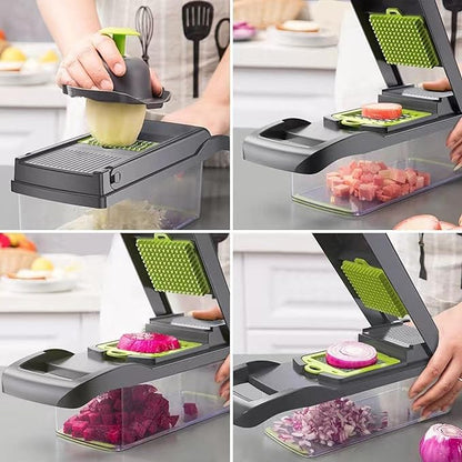 Multifunctional Vegetable Cutter, Kitchen Shredder, Grater, Potato Chopping