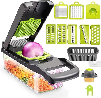 Multifunctional Vegetable Cutter, Kitchen Shredder, Grater, Potato Chopping